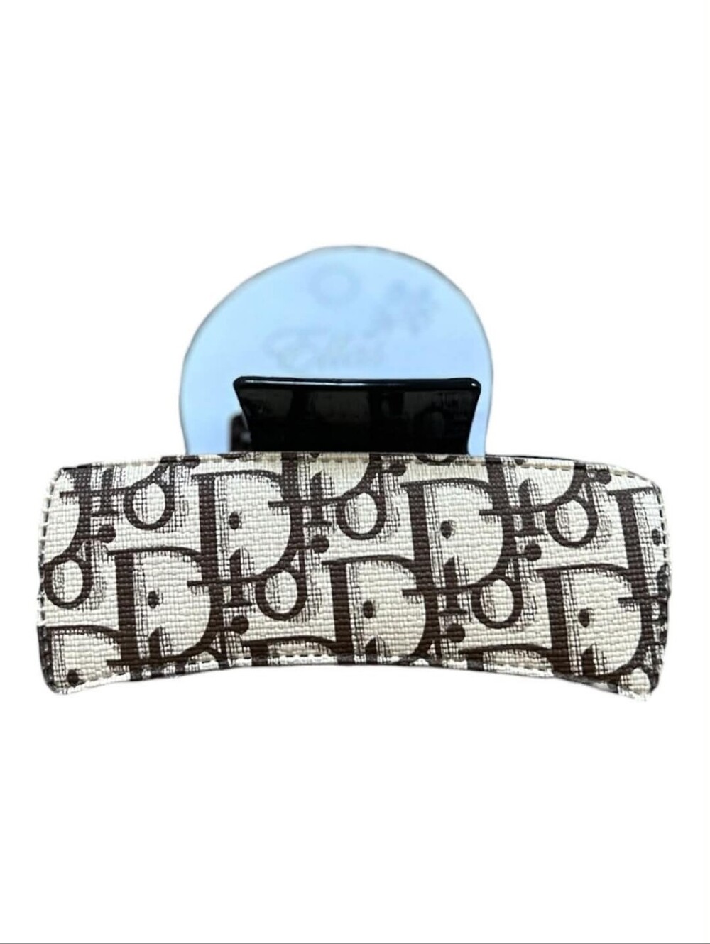 Ella Designer Inspired Black Hair Claw Clip
